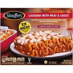 Stouffer's Family Size Frozen Lasagna with Meat & Sauce - 57oz
