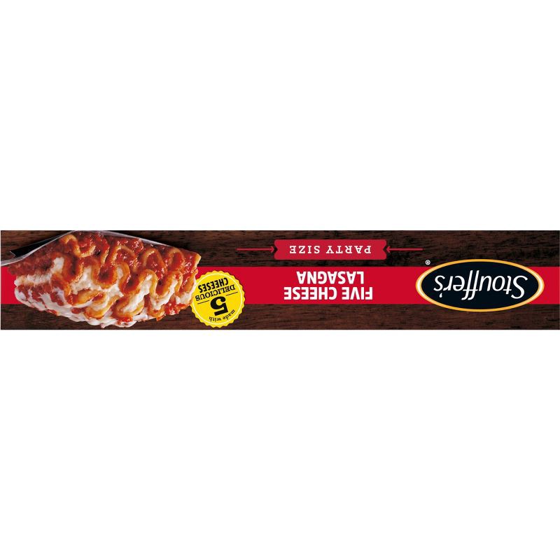 slide 10 of 10, Stouffer's Five Cheese Lasagna Party Size Frozen Dinner - 96oz, 96 oz
