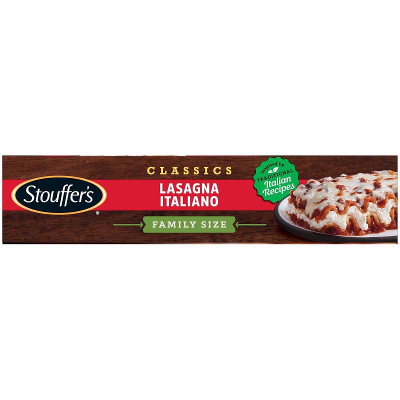 slide 12 of 12, Stouffer's Frozen Lasagna Italiano Family Size - 38oz, 38 oz