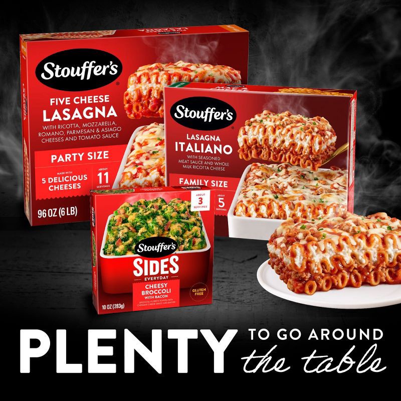 slide 5 of 9, Stouffer's Lasagna Italiano Frozen Family Dinner - 38oz​, 38 oz
