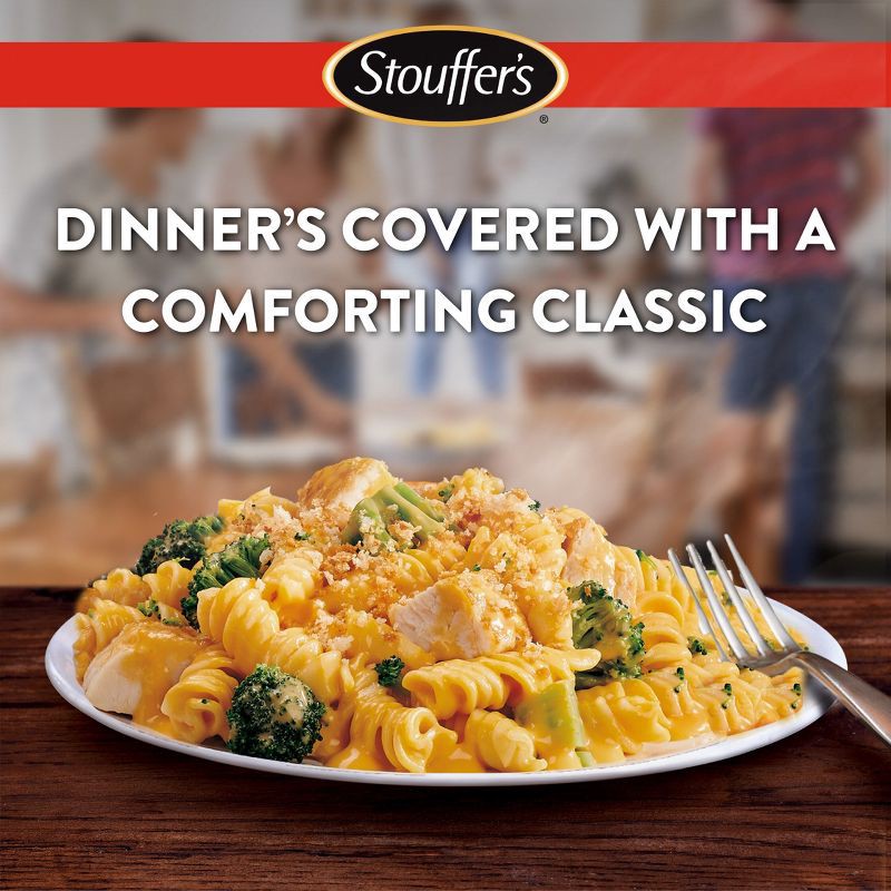 slide 3 of 11, Stouffer's Chicken & Broccoli Frozen Pasta Bake - 40oz, 40 oz