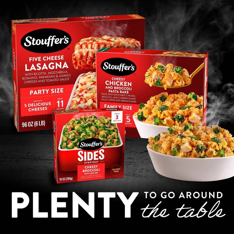 slide 5 of 8, Stouffer's Chicken & Broccoli Pasta Bake Meal Frozen Dinner - 40oz, 40 oz