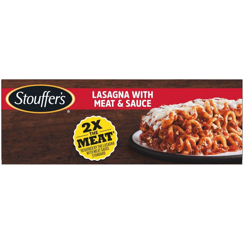 slide 9 of 11, Stouffer's Frozen Lasagna with Meat & Sauce Frozen Dinner - 10.5oz, 10.5 oz