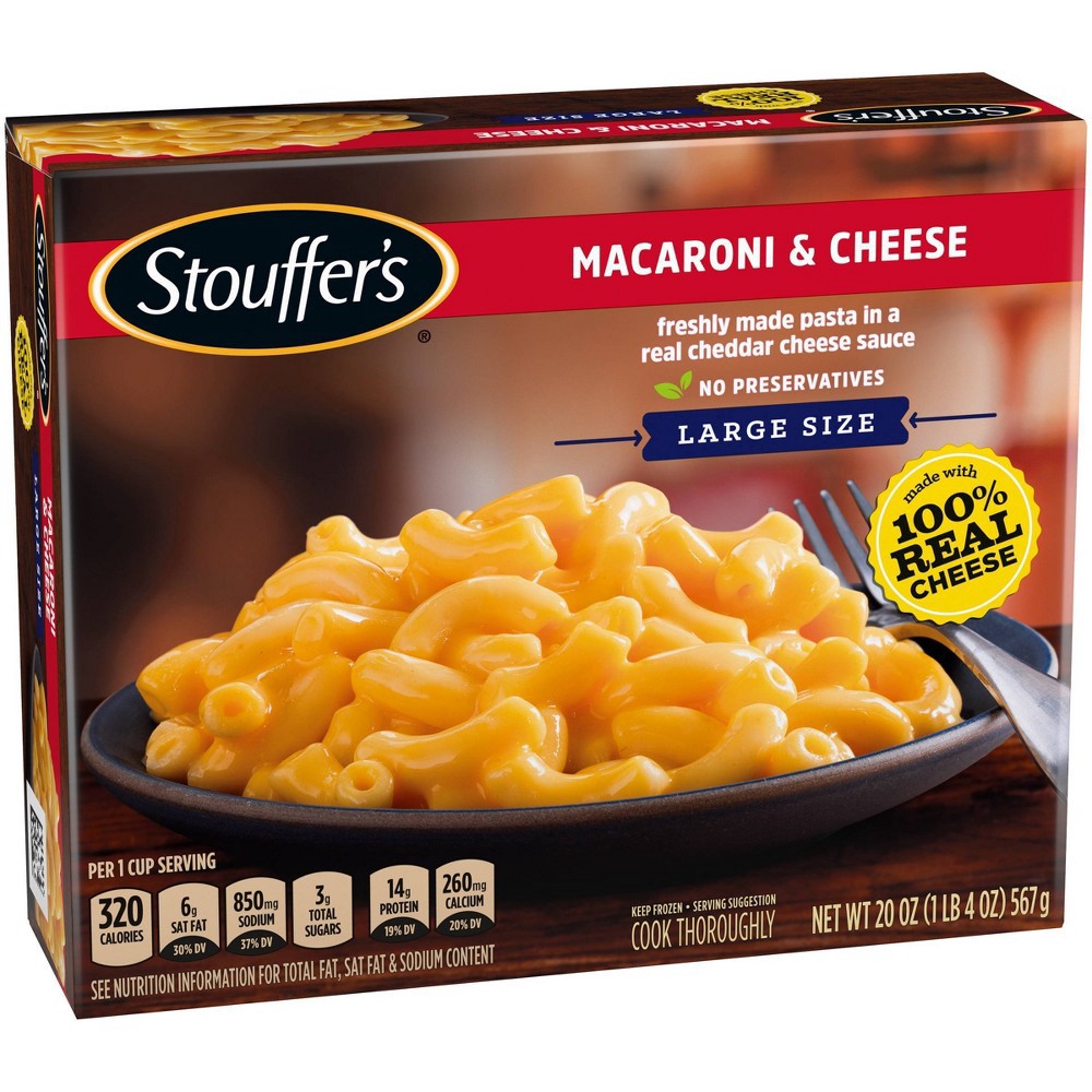 slide 3 of 9, Stouffer's Craveable Classics Macaroni And Cheese, 20 oz
