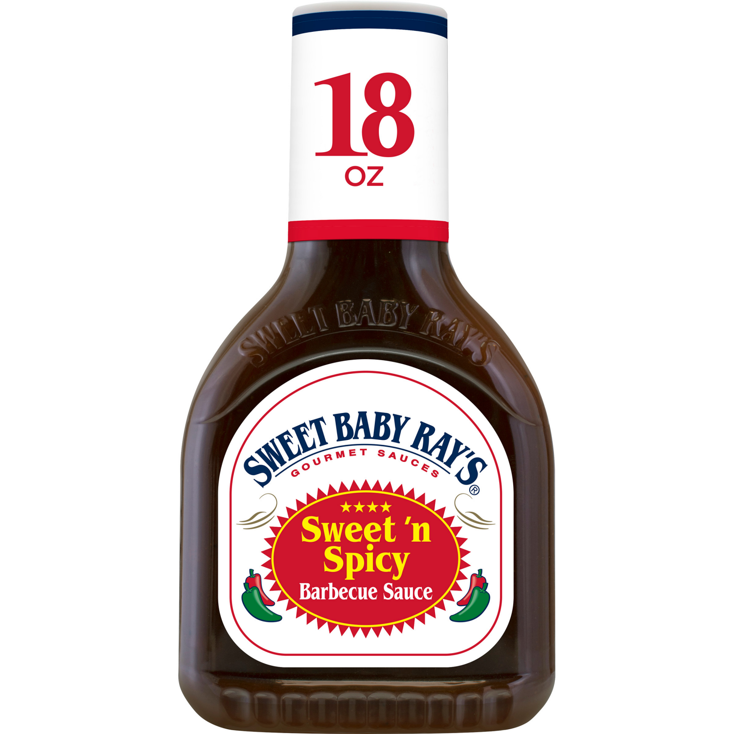 slide 1 of 8, Sweet Baby Ray's Sweet 'n Spicy Barbecue Sauce - 18 oz, 18 oz