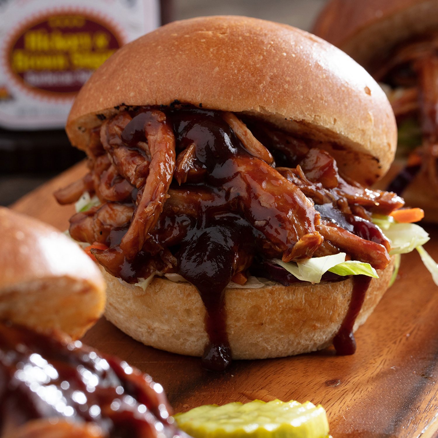 slide 2 of 7, Sweet Baby Ray's Hickory & Brown Sugar Barbecue Sauce 18 oz, 18 oz