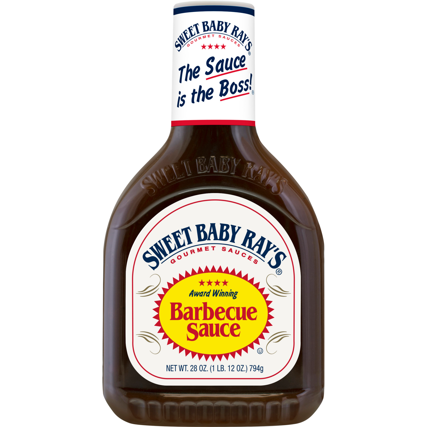 slide 1 of 7, Sweet Baby Ray's Barbecue Sauce 28 oz, 28 oz