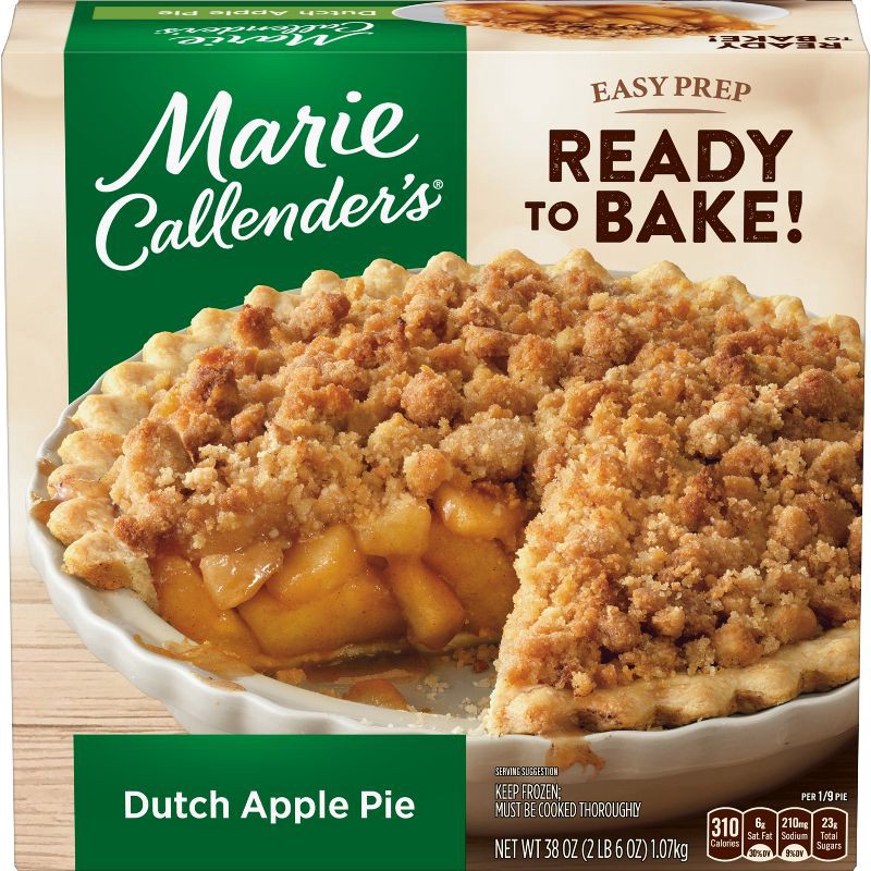 slide 1 of 5, Marie Callender's Frozen Dutch Apple Pie - 38oz, 38 oz