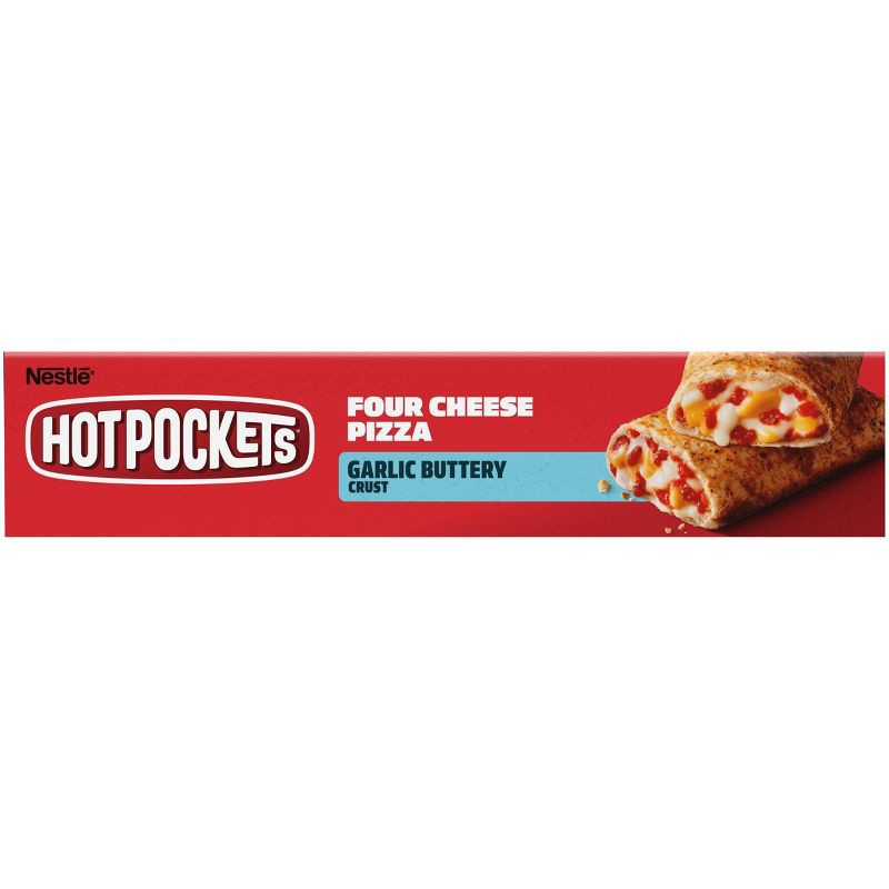 Hot Pockets Four Cheese Pizza & Garlic Butter Crust Frozen Sandwich -  8.5oz/2pk