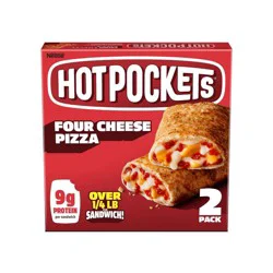Hot Pockets Four Cheese Pizza Frozen Snacks - 8.5oz/2pk