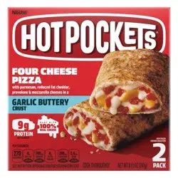 Hot Pockets Four Cheese Pizza & Garlic Butter Crust Frozen Sandwich - 8.5oz/2pk