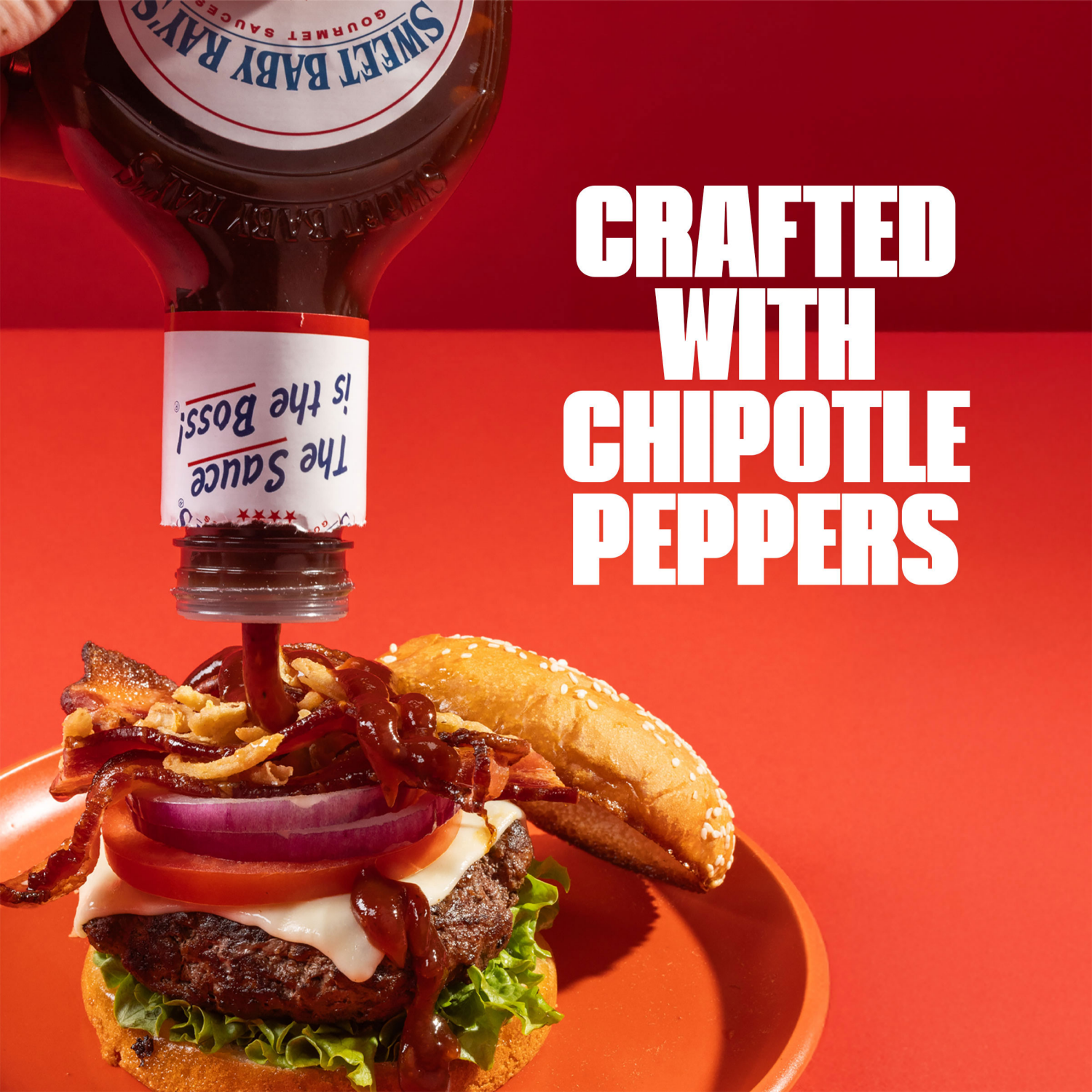 slide 5 of 8, Sweet Baby Ray's Sweet Baby Rays Honey Chipotle Barbecue Sauce 18 oz, 18 oz