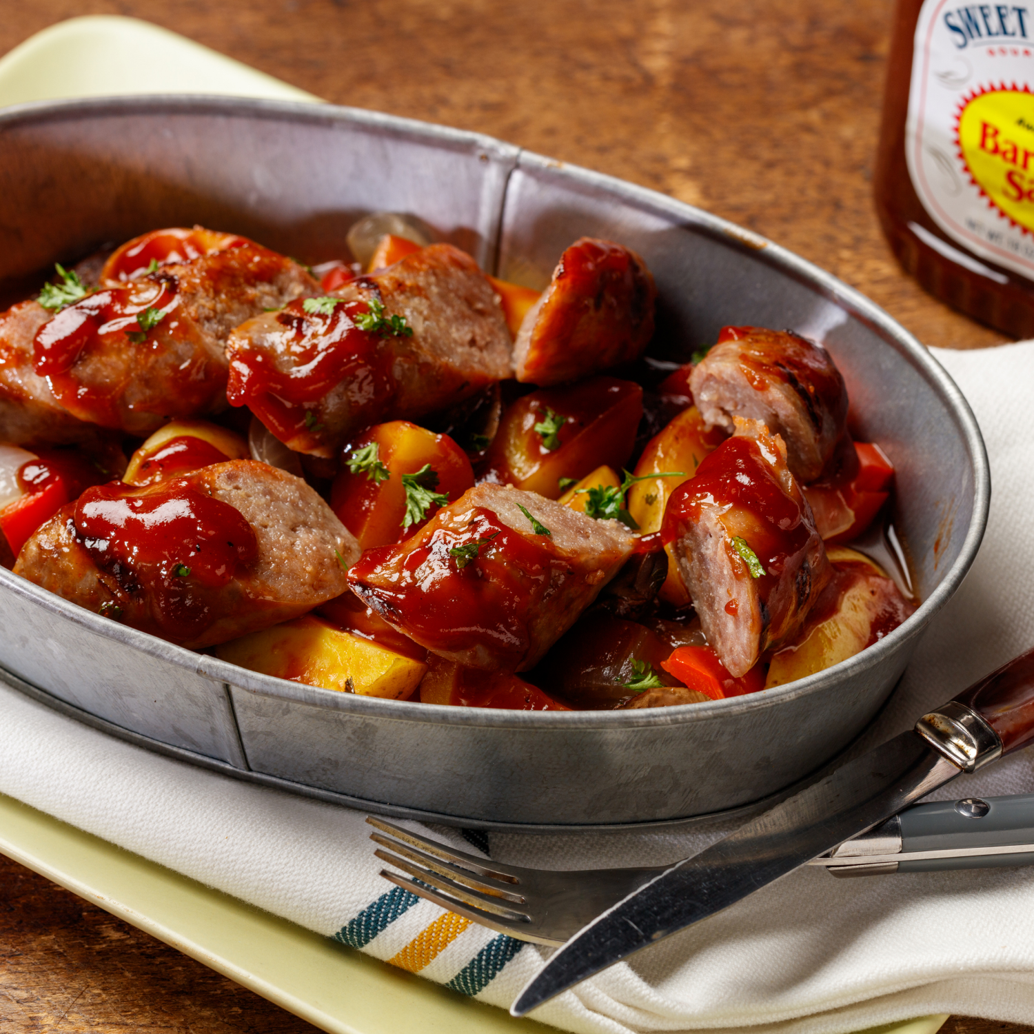 slide 5 of 8, Sweet Baby Ray's Barbecue Sauce, 128 oz