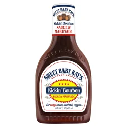 Sweet Baby Ray's Kickin' Bourbon Sauce & Marinade 16 oz