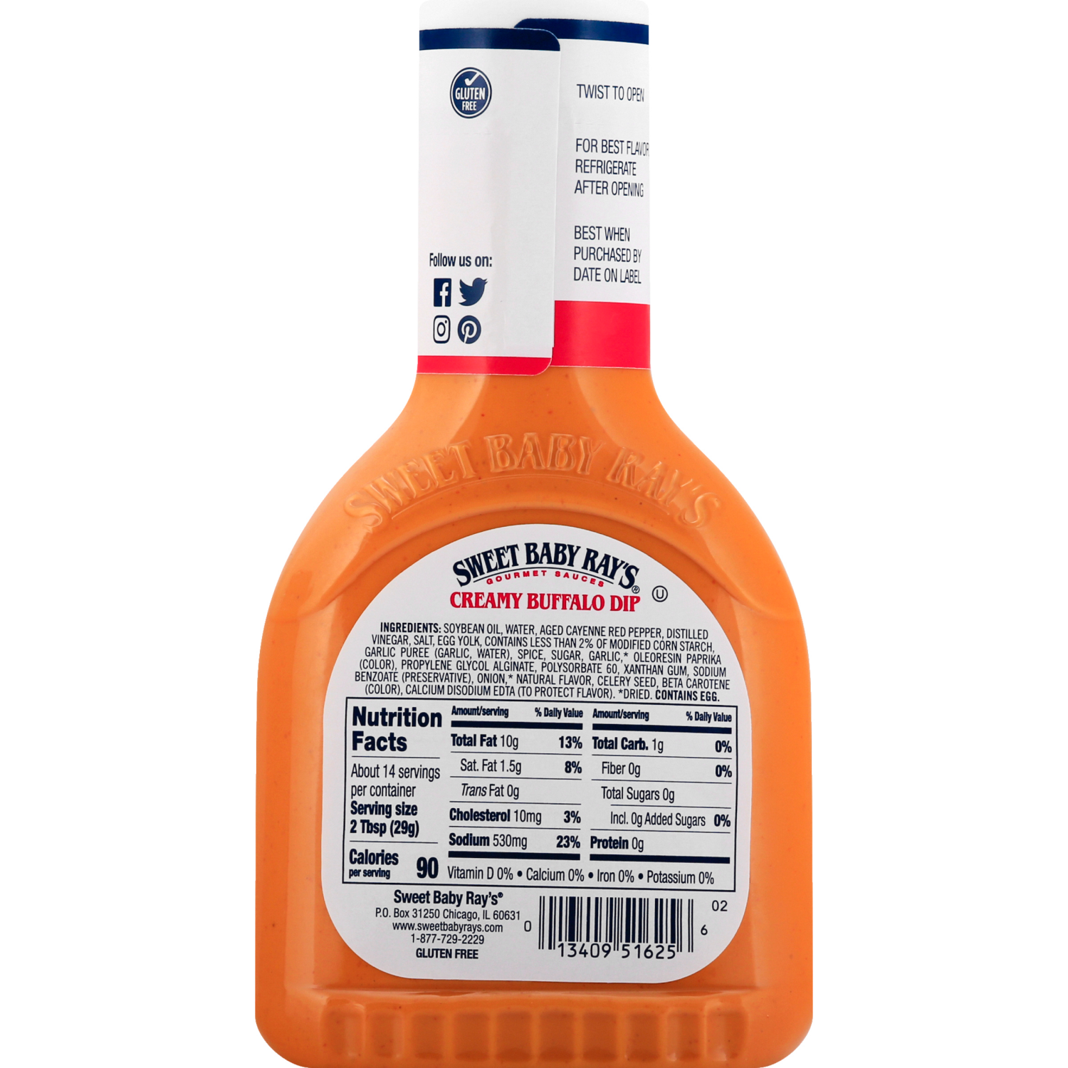 slide 2 of 4, Sweet Baby Ray's Creamy Buffalo Wing Dipping Sauce, 14 fl oz