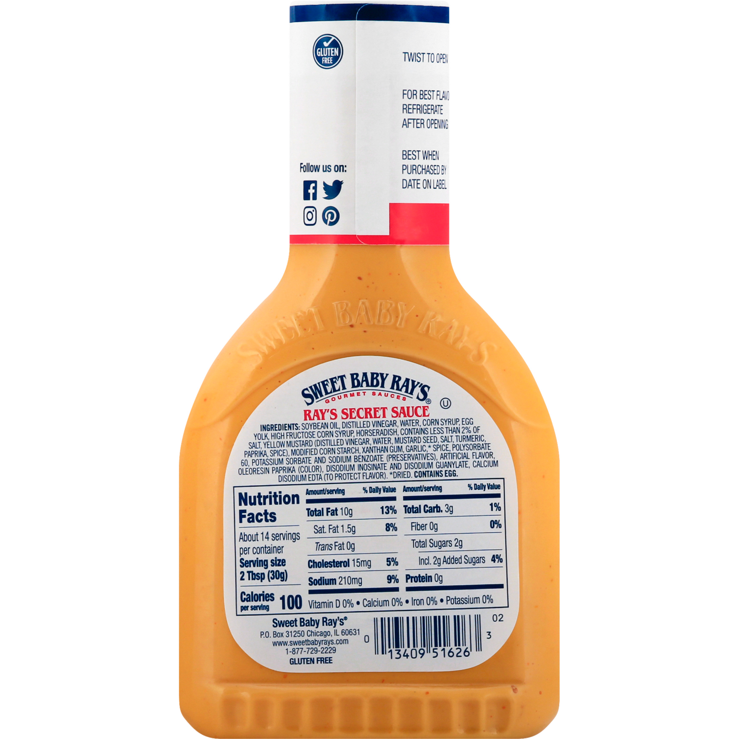 slide 5 of 6, Sweet Baby Ray's Ray's Secret Sauce Dipping Sauce 14 oz, 14 oz