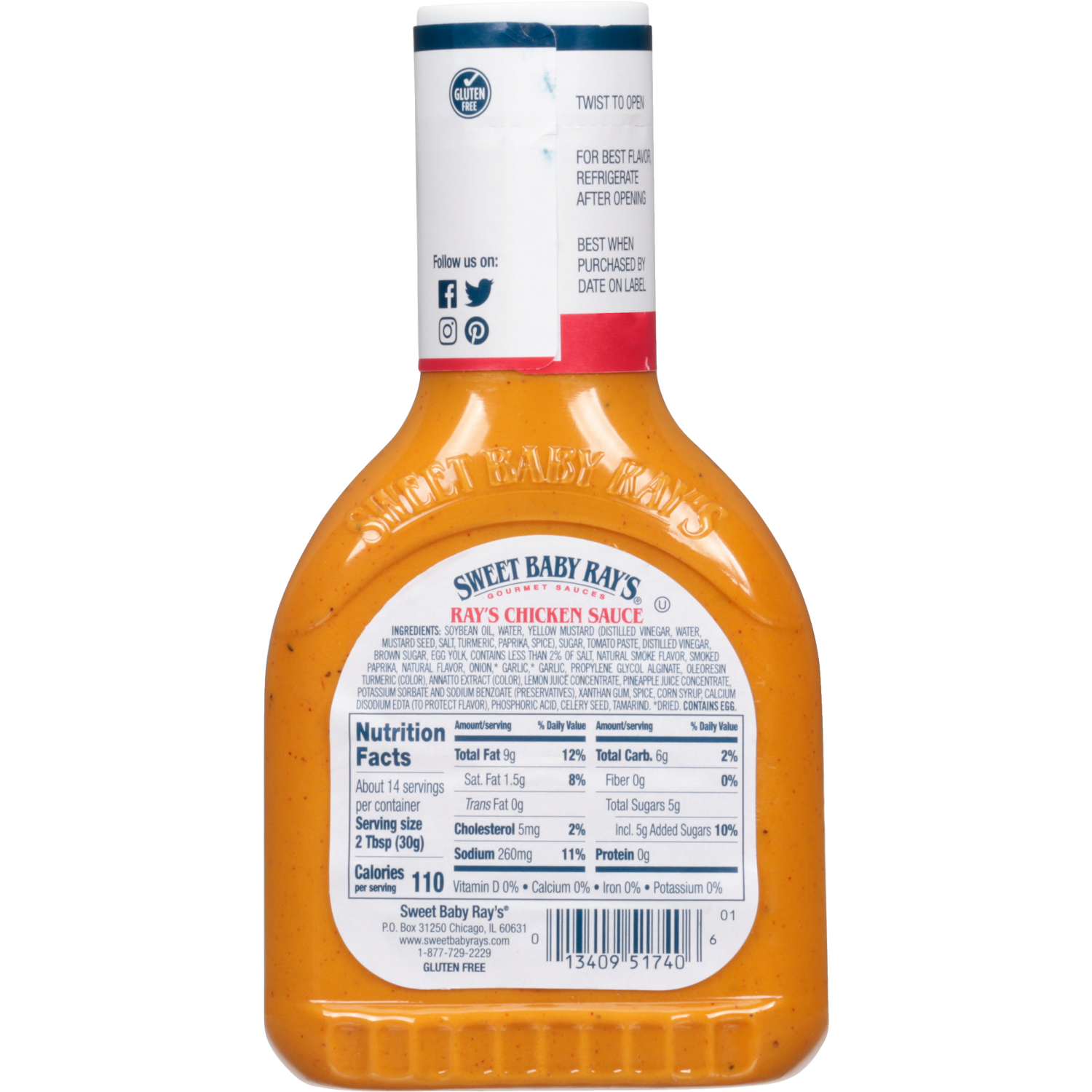 slide 2 of 5, Sweet Baby Ray's Ray's Chicken Sauce Dipping Sauce 14 fl oz, 14 fl oz