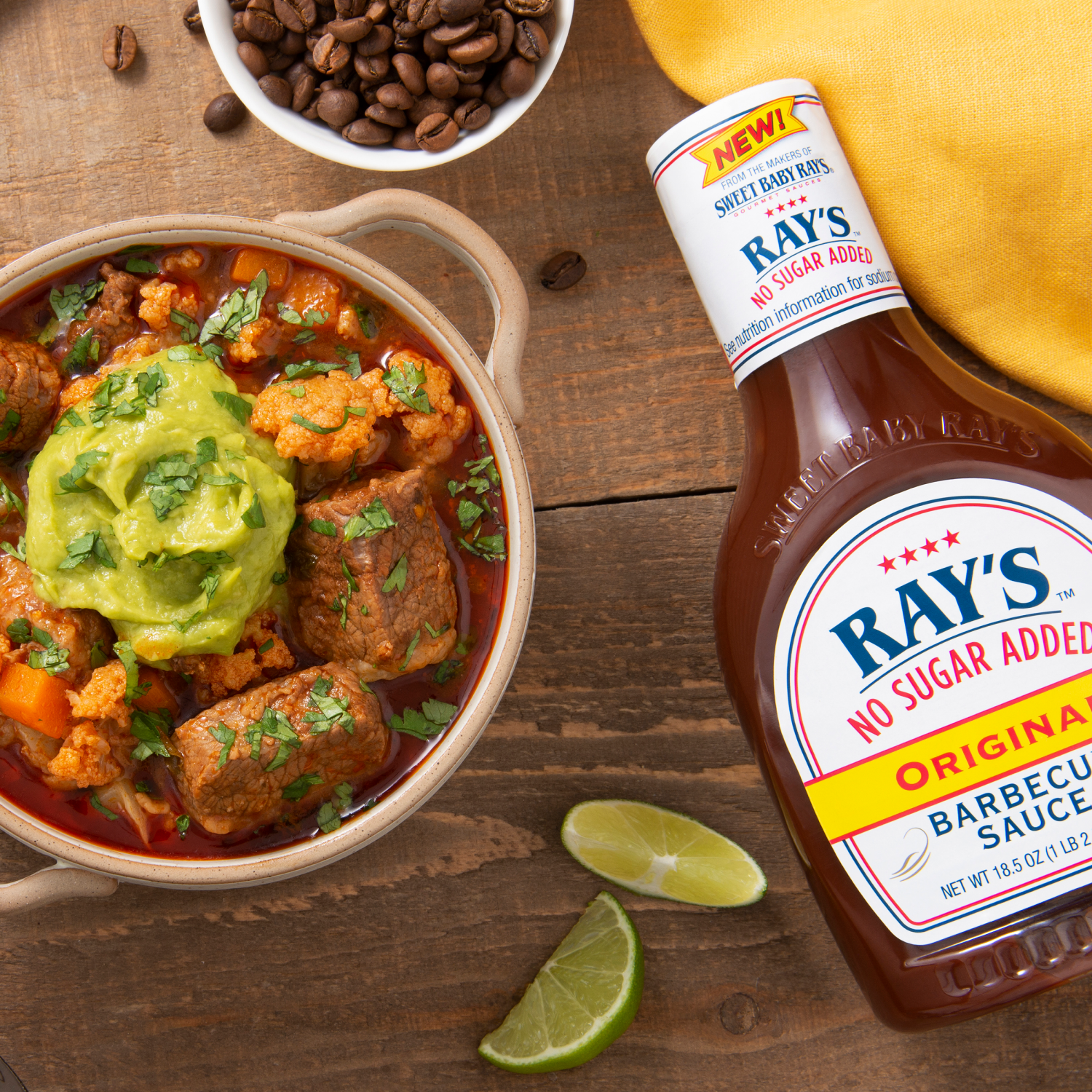 slide 2 of 8, Sweet Baby Ray's No Sugar Added Original Barbecue Sauce, 18.5 oz