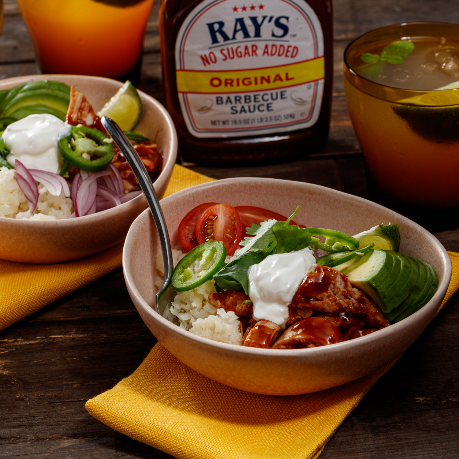 slide 5 of 8, Sweet Baby Ray's No Sugar Added Original Barbecue Sauce, 18.5 oz