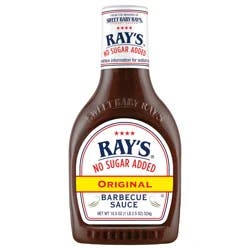 Sweet Baby Ray's No Sugar Added Original Barbecue Sauce