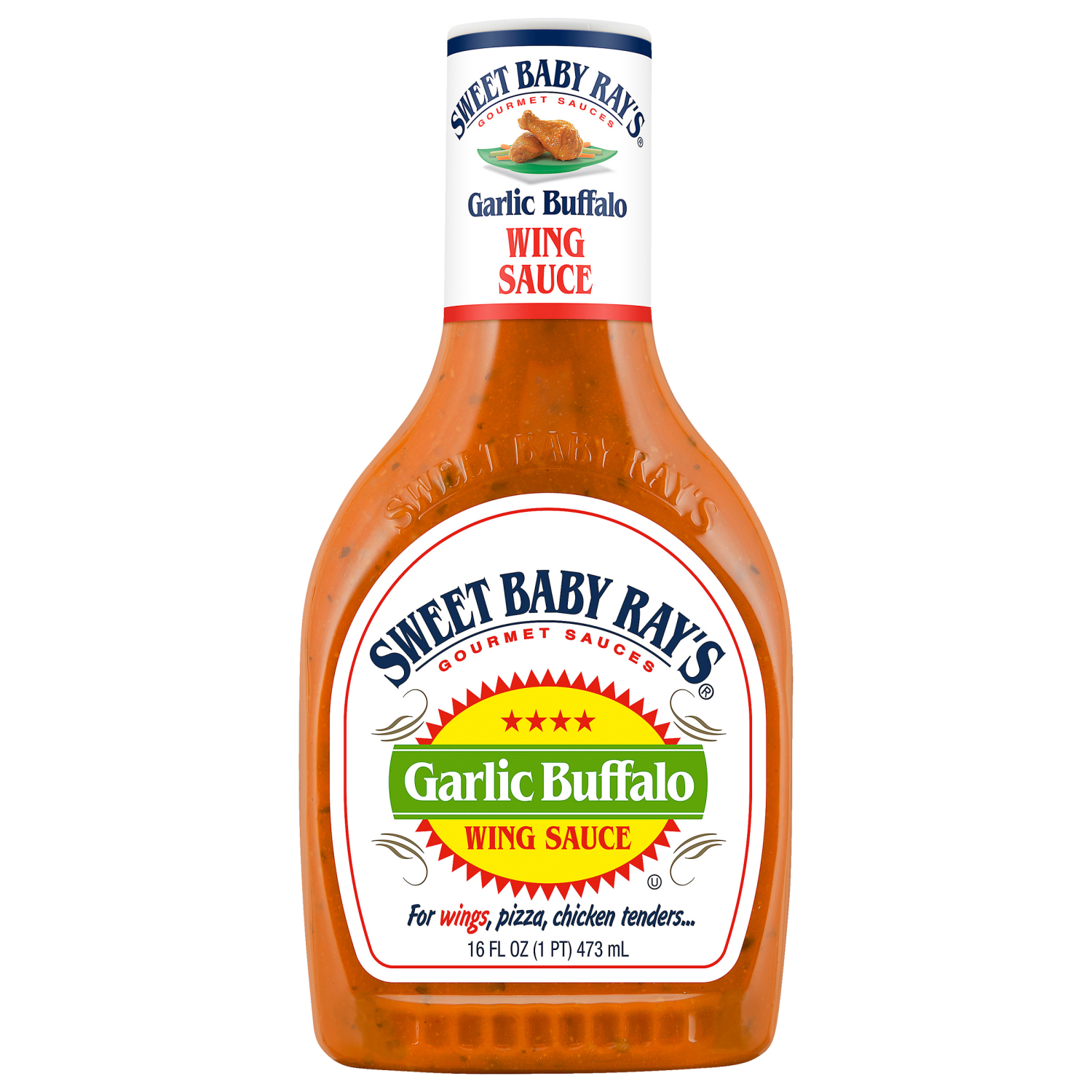 slide 1 of 2, Sweet Baby Ray's Garlic Buffalo Wing Sauce 16 fl oz, 16 fl oz