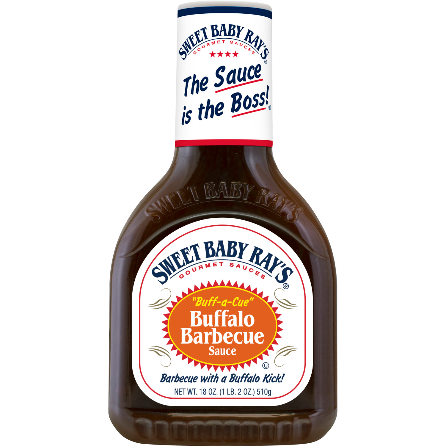 slide 1 of 7, Sweet Baby Ray's Buffalo Barbecue Sauce 18 oz, 18 oz
