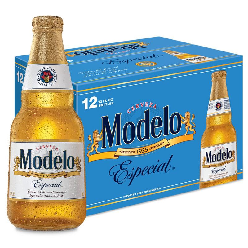 slide 1 of 11, Modelo Especial Lager Beer - 12pk/12 fl oz Bottles, 12 ct; 12 fl oz