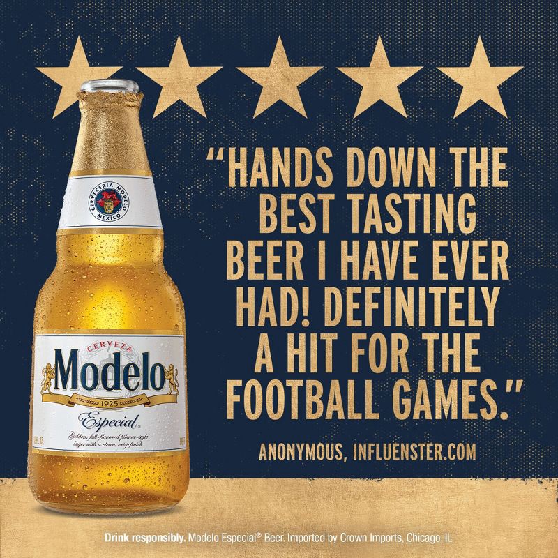 slide 7 of 11, Modelo Especial Lager Beer - 12pk/12 fl oz Bottles, 12 ct; 12 fl oz