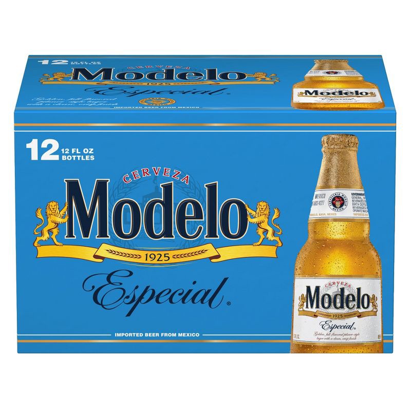 slide 10 of 11, Modelo Especial Lager Beer - 12pk/12 fl oz Bottles, 12 ct; 12 fl oz