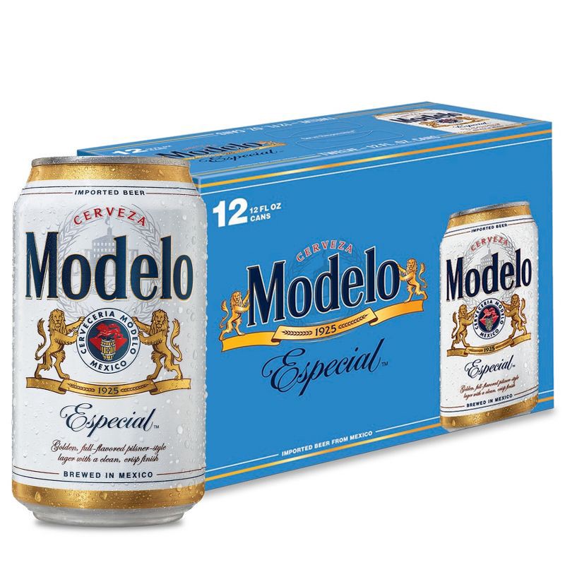 slide 1 of 11, Modelo Especial Lager Beer - 12pk/12 fl oz Cans, 12 ct; 12 fl oz