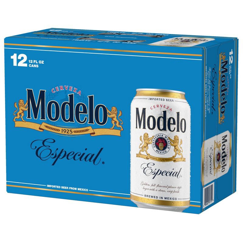 slide 8 of 8, Modelo Especial Lager Beer - 12pk/12 fl oz Cans, 12 ct; 12 fl oz
