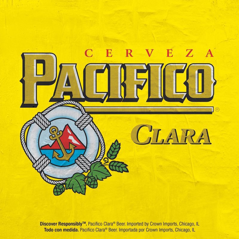 slide 8 of 9, Pacifico Clara Lager Beer - 6pk/12 fl oz Bottles, 6 ct; 12 fl oz