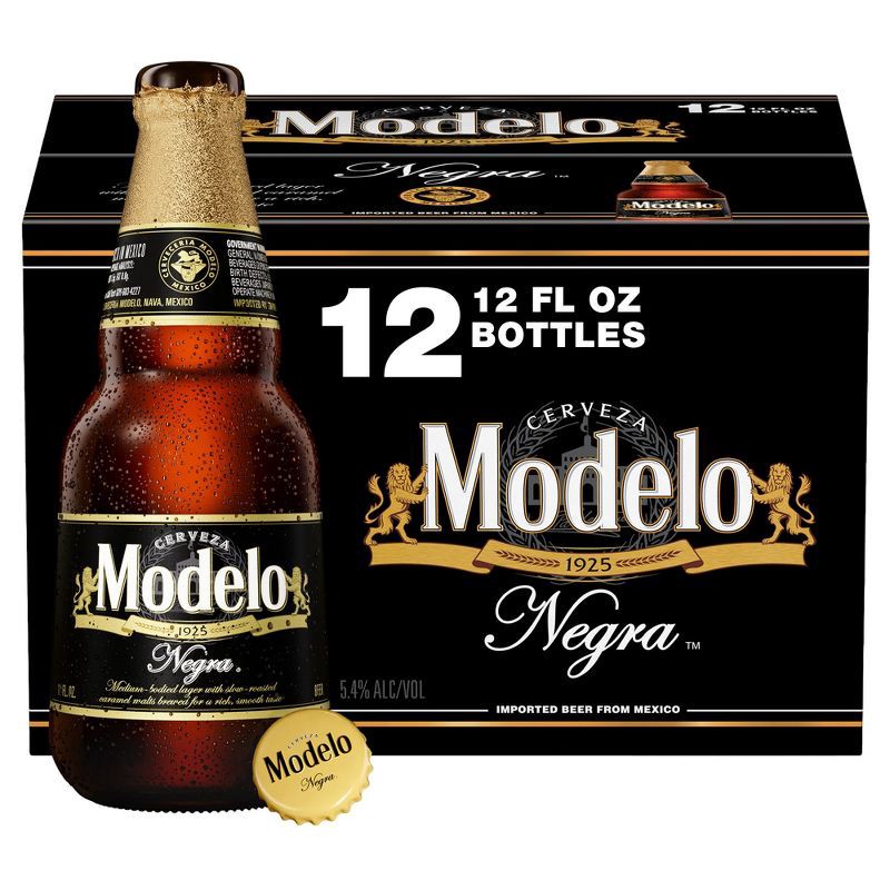 slide 1 of 5, Negra Modelo Modelo Negra Beer - 12pk/12 fl oz Bottles, 12 ct; 12 fl oz