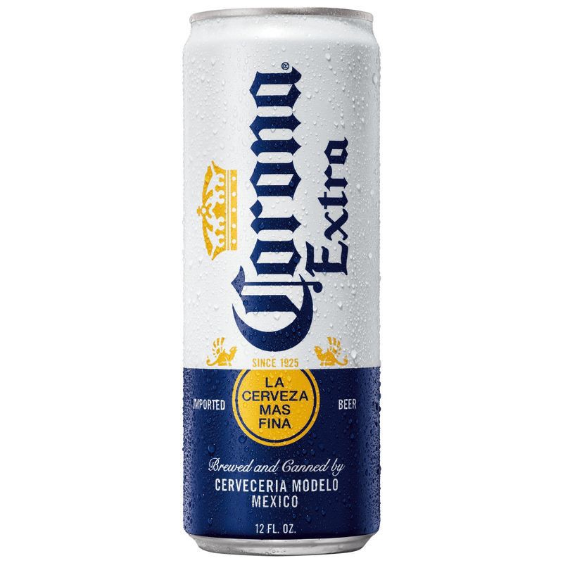 slide 2 of 9, Corona Extra Lager Beer - 12pk/12 fl oz Cans, 12 ct; 12 fl oz
