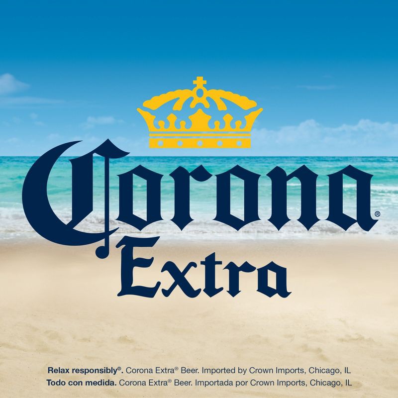 slide 8 of 9, Corona Extra Lager Beer - 12pk/12 fl oz Cans, 12 ct; 12 fl oz