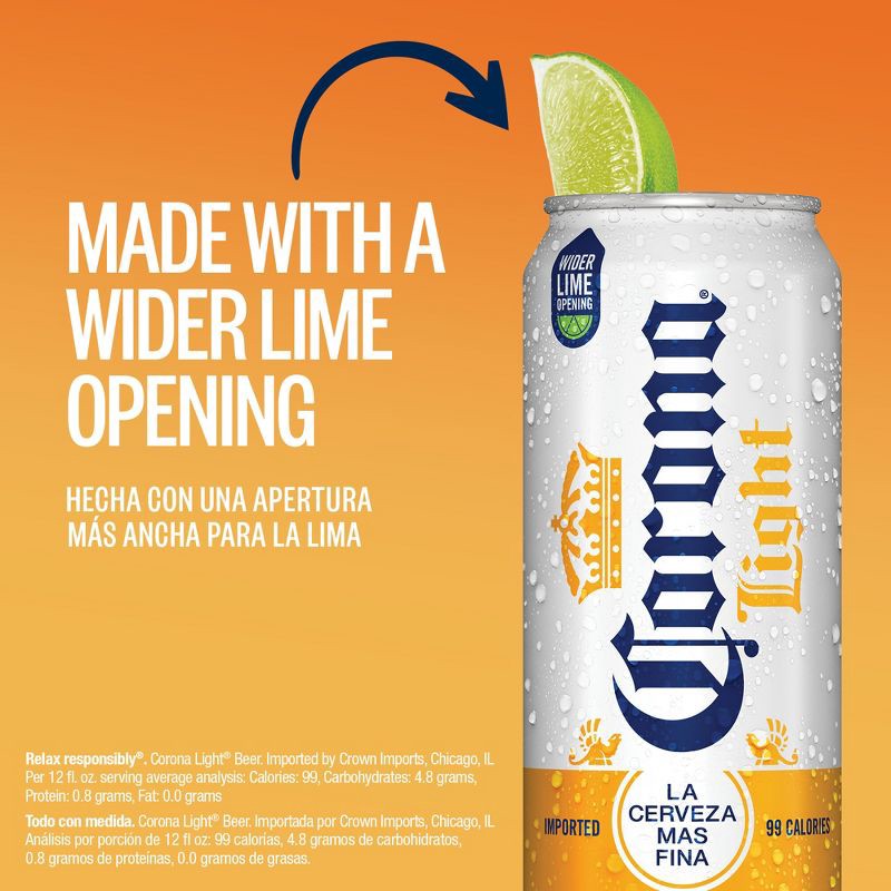 slide 2 of 10, Corona Light Lager Beer - 12pk/12 fl oz Bottles, 12 ct; 12 fl oz