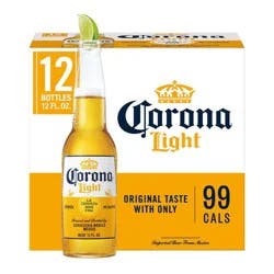 Corona Light Lager Beer - 12pk/12 fl oz Bottles