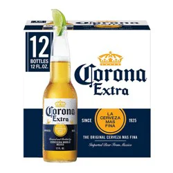 Corona Extra Lager Beer - 12pk/12 fl oz Bottles