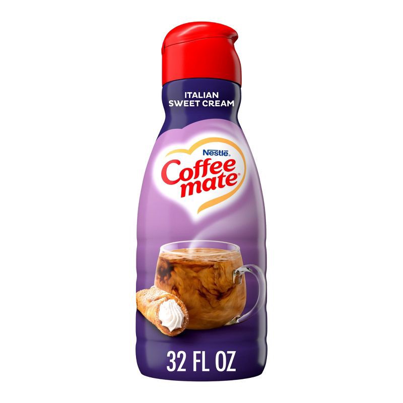 slide 1 of 11, Coffee mate Italian Sweet Crème Coffee Creamer - 32 fl oz (1qt), 32 fl oz, 1 qt