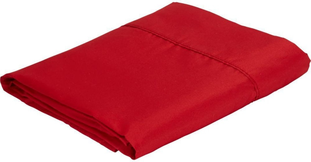 slide 1 of 1, Everyday Living 250 Thread Count Flat Sheet - Chili Pepper - Queen, Queen Size