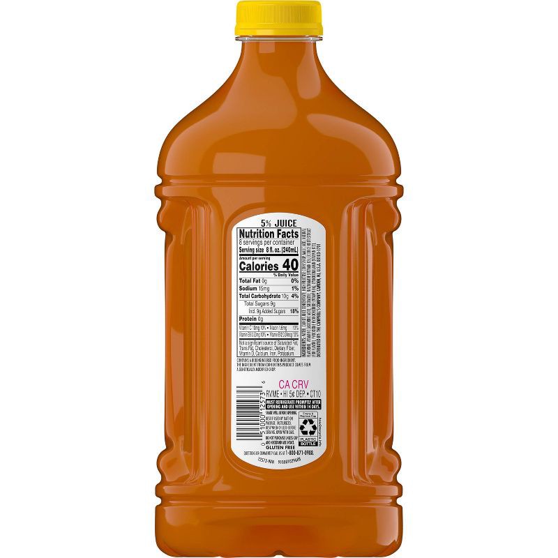 slide 4 of 4, V8 Juice V8 Splash Tropical Blend Juice - 64 fl oz Bottle, 64 fl oz