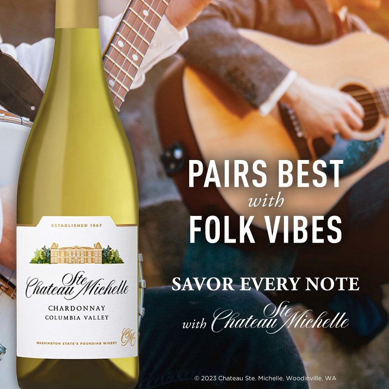 slide 5 of 7, Chateau Ste Michelle Chateau Ste. Michelle Chardonnay White Wine - 750ml Bottle, 750 ml