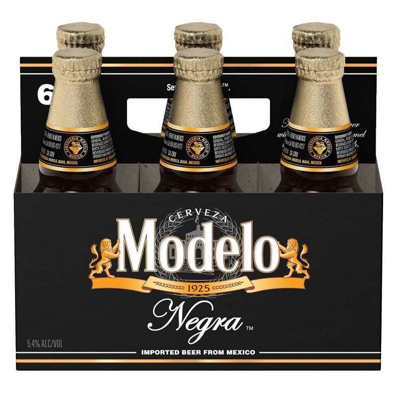 slide 10 of 10, Negra Modelo Modelo Negra Beer - 6pk/12 fl oz Bottles, 6 ct; 12 fl oz