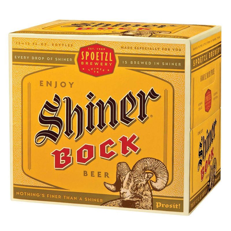 slide 10 of 10, Shiner Bock Beer - 12pk/12 fl oz Bottles, 12 ct; 12 fl oz