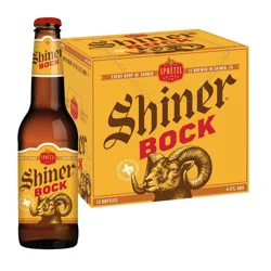 Shiner Bock Beer - 12pk/12 fl oz Bottles