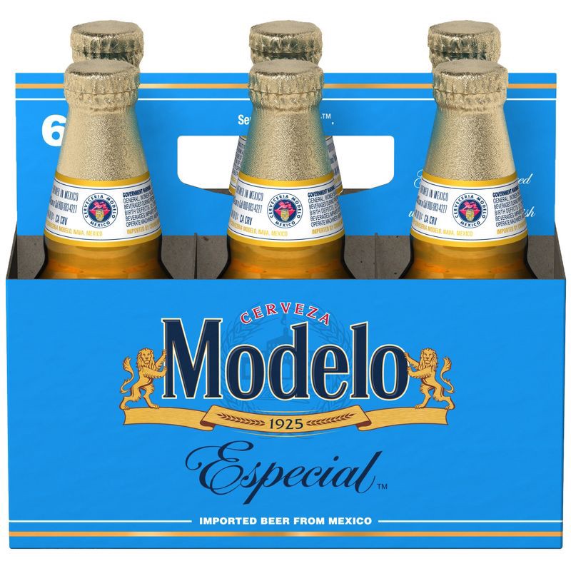 slide 12 of 12, Modelo Especial Lager Beer - 6pk/12 fl oz Bottles, 6 ct; 12 fl oz