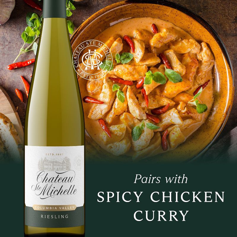 slide 4 of 7, Chateau Ste Michelle Chateau Ste. Michelle Riesling White Wine - 750ml Bottle, 750 ml