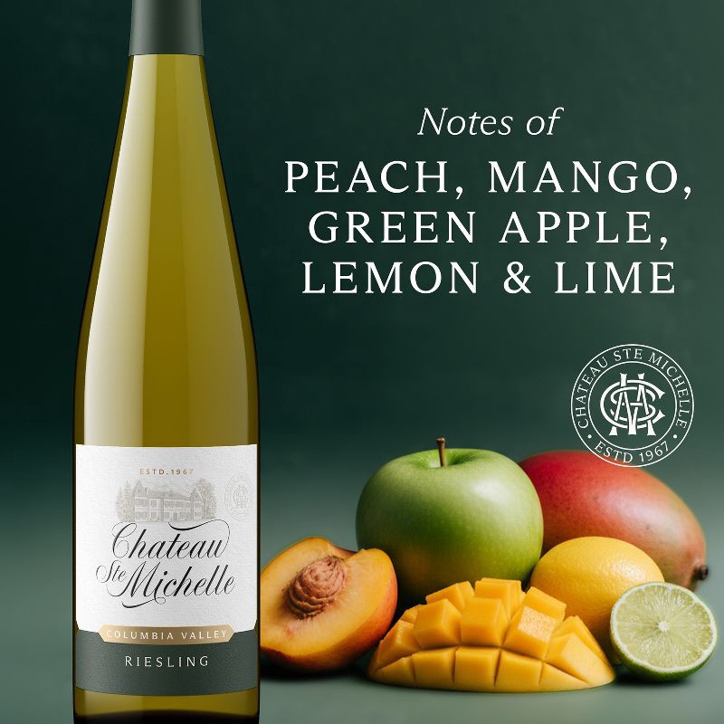 slide 5 of 7, Chateau Ste Michelle Chateau Ste. Michelle Riesling White Wine - 750ml Bottle, 750 ml