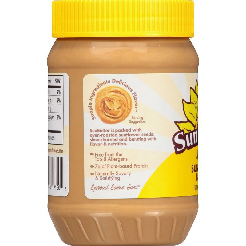 slide 3 of 9, SunButter Natural Creamy Sunflower Butter - 16oz, 16 oz