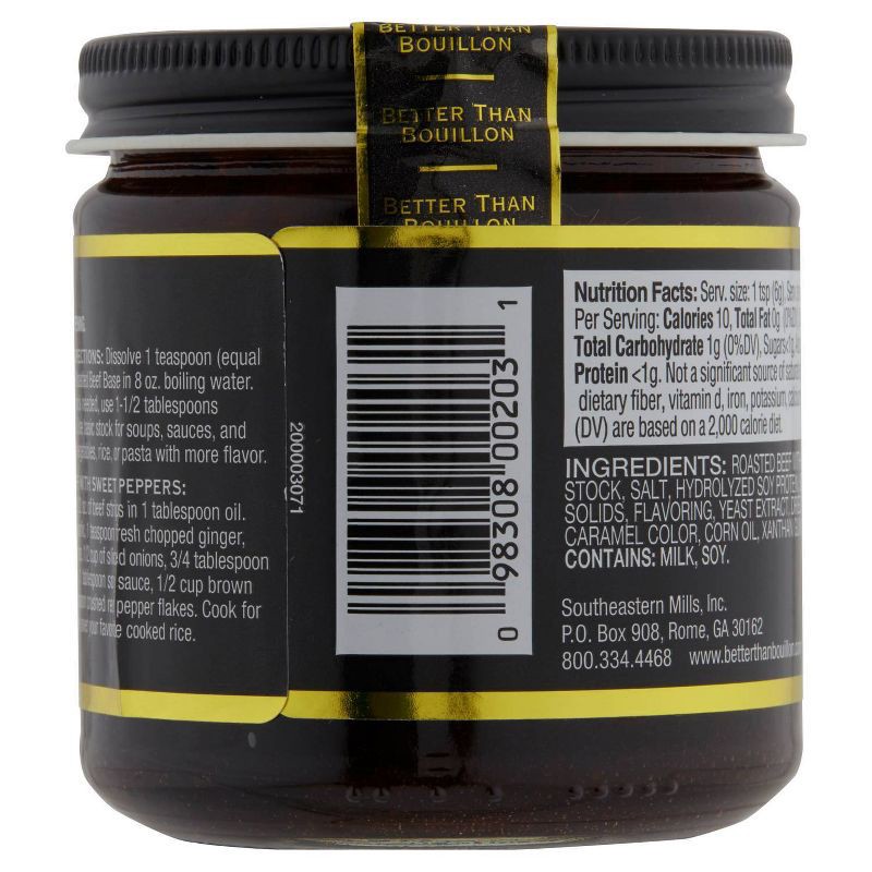 slide 6 of 7, Better Than Bouillon Beef Soup Base - 8oz, 8 oz